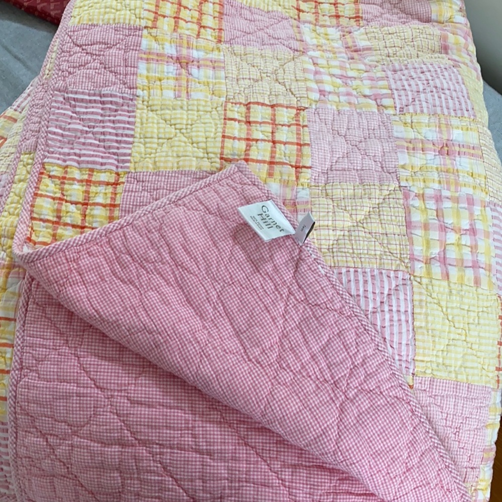 Garnet Hill Twin Quilts - 2 available!
